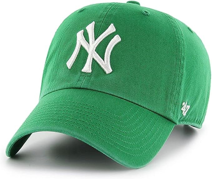 '47 New York Yankees Moss Green MLB Clean Up Cap | Amazon (US)