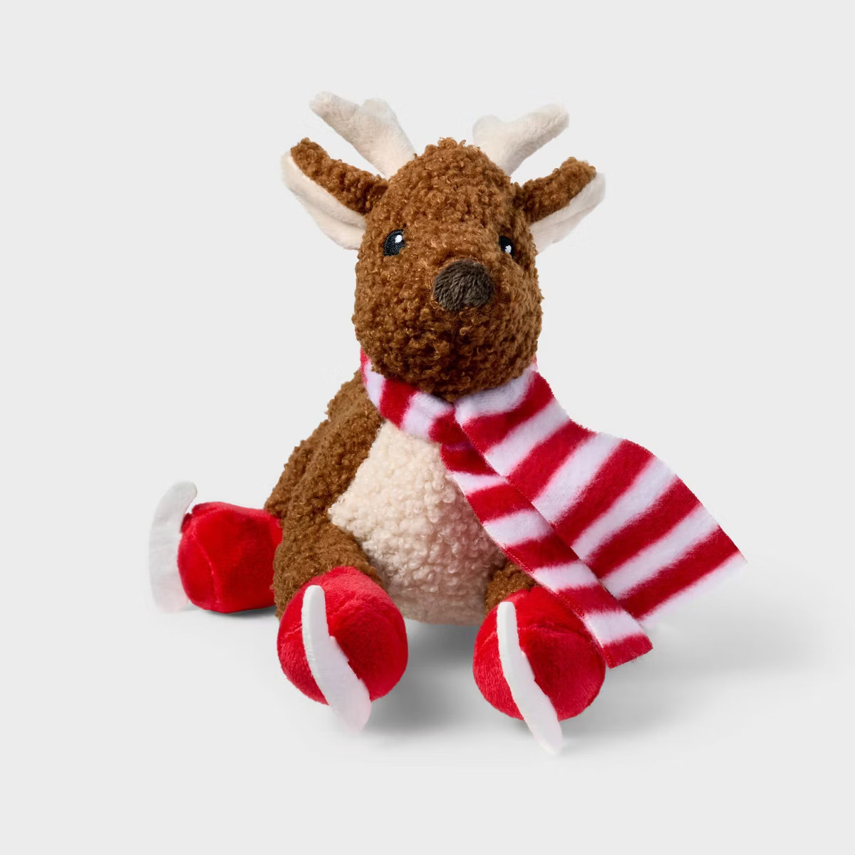 7" Reindeer with Scarf & Ice Skates Stuffed Animal - Gigglescape™ | Target