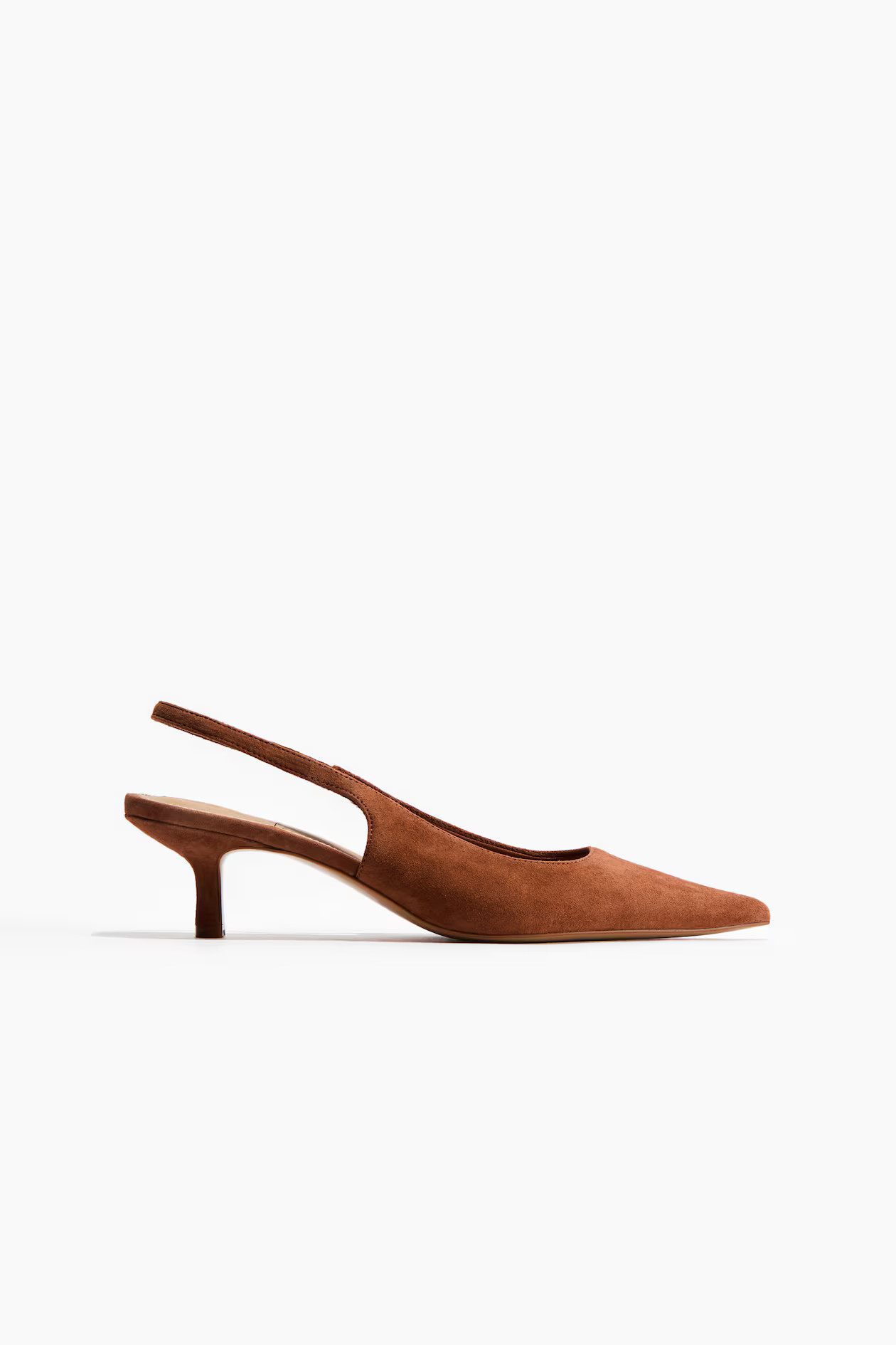 Pointed Suede Slingbacks | H&M (US + CA)