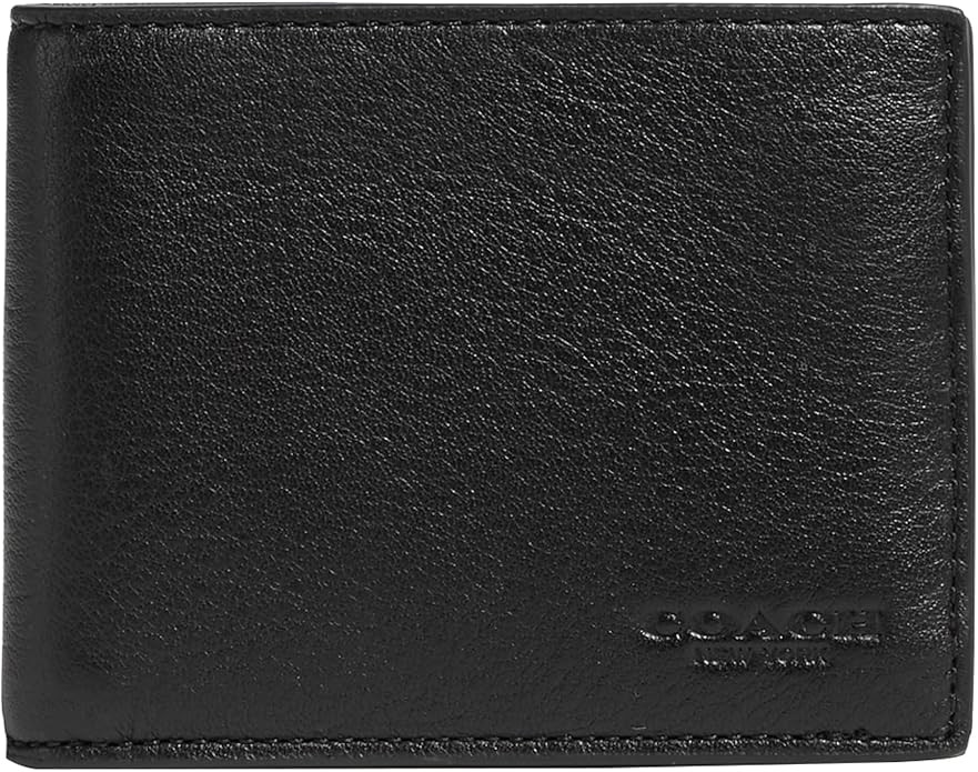 Coach Men's Slim Billfold in Sport Calf Wallets | Amazon (US)