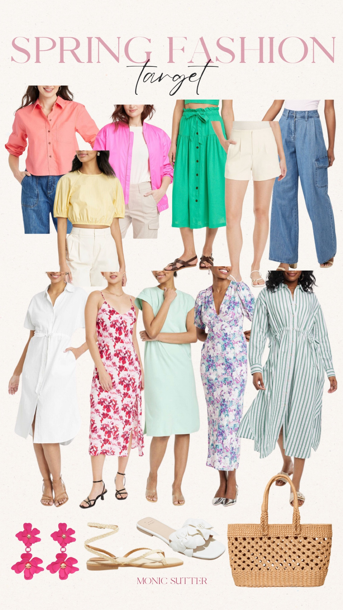 Target spring fashion!

Target fashion - spring collection - spring dresses- colorful tops - colorful dresses - floral dresses - spring tops - casual dresses - casual outfit inspo - spring outfit ideas

#LTKstyletip #LTKSeasonal