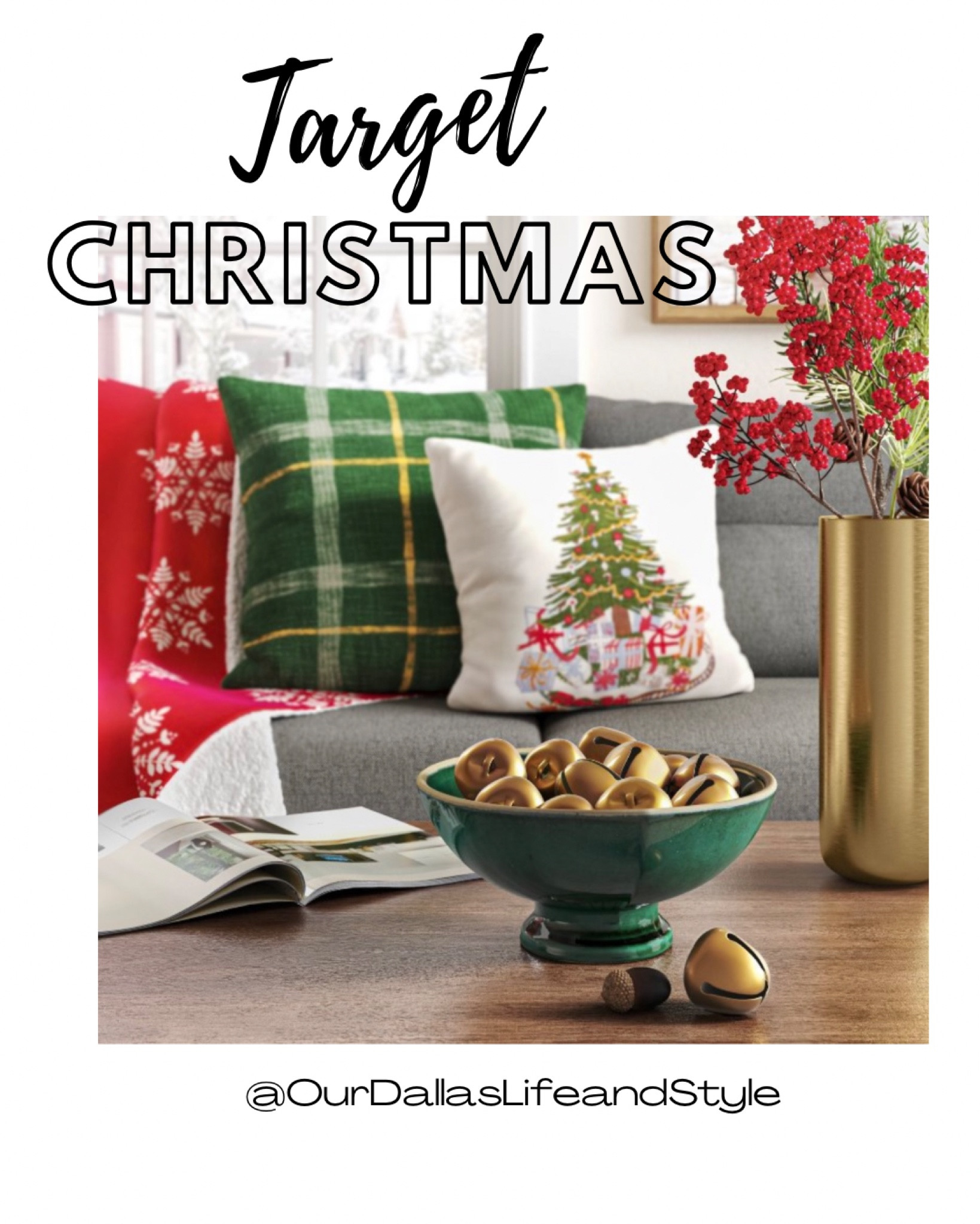 Target has so many amazing finds for the classic red & green Christmas decor.  This is one of my favorite looks. 

Christmas decor, Christmas pillows, Christmas bells, Christmas living room, 

#LTKSeasonal #LTKhome #LTKHoliday