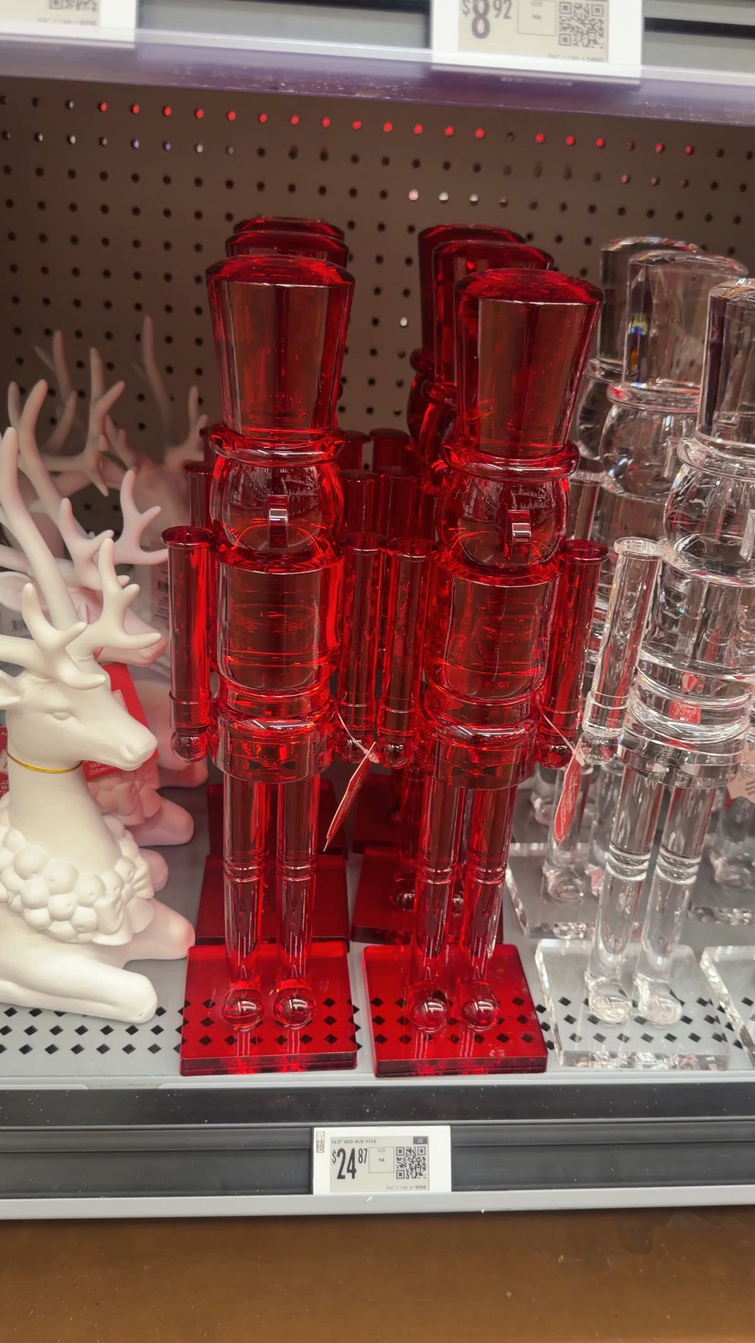 Obsessed with these acrylic nutcrackers!  

Follow along for more holiday decor ideas.🎄🎄🎄

Christmas home decor, Christmas decorating ideas, holiday home decor, Christmas mantel decor, reindeer decor, Christmas reindeer, Christmas decorating, neutral Christmas decor, classic Christmas decor, elegant Christmas decor, cozy Christmas decor, affordable Christmas decor, Walmart Christmas finds, Walmart home decor, holiday decorating ideas, Christmas styling, Christmas centerpiece, Christmas entryway decor

#LTKSeasonal #LTKHome