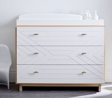 Cora Nursery Dresser & Topper | Pottery Barn Kids