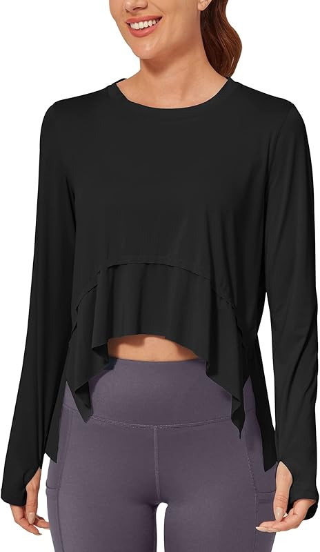 G4Free Women's UPF 50+ Sun Shirts Lightweight Long Sleeve Workout T-Shirts UV Protection Quick Dr... | Amazon (US)