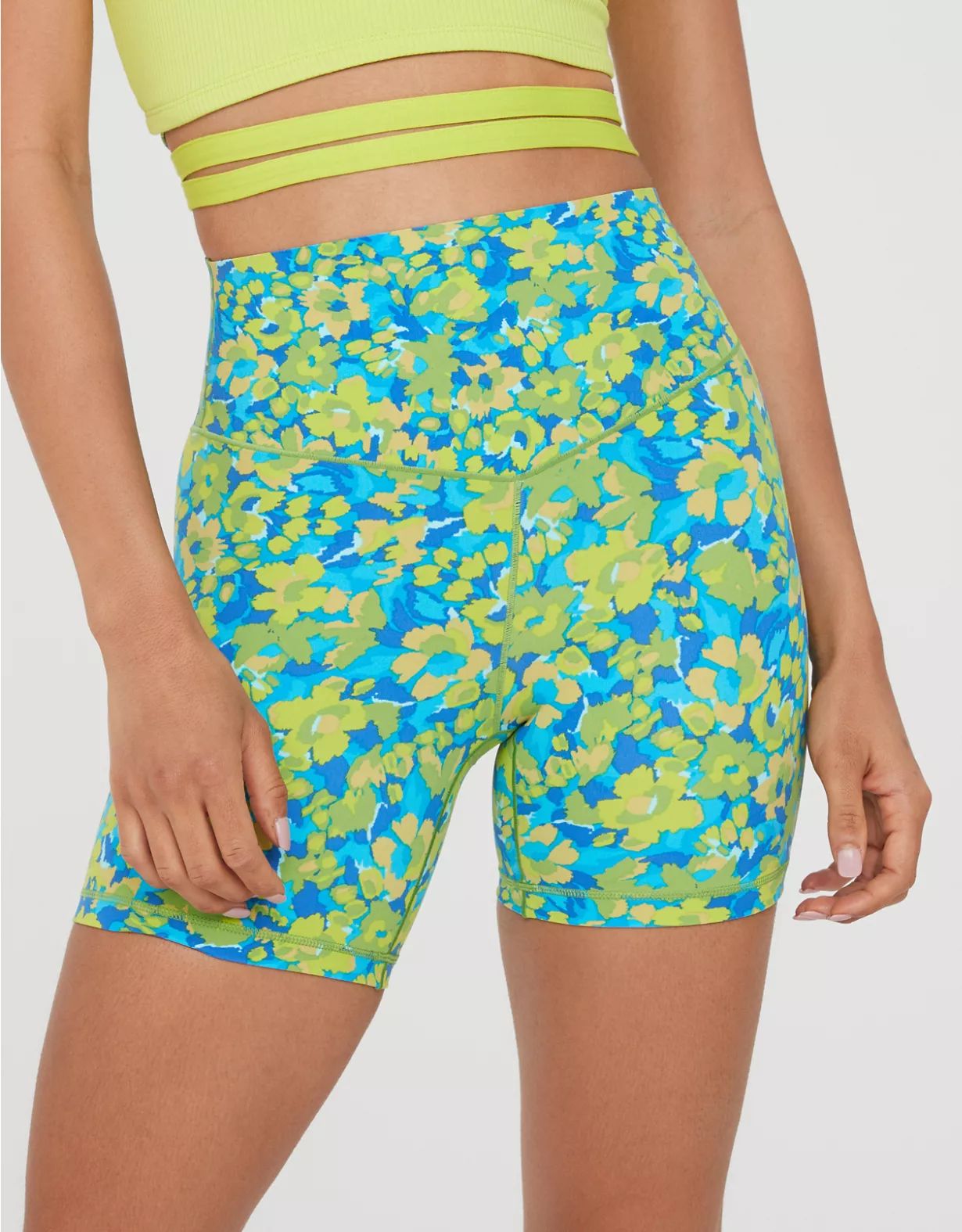 OFFLINE By Aerie Real Me Xtra Hold Up! 5" Bike Short | Aerie