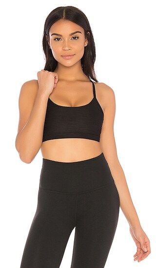 Beyond Yoga Intertwined Strappy Sports Bra in Black | Revolve Clothing (Global)