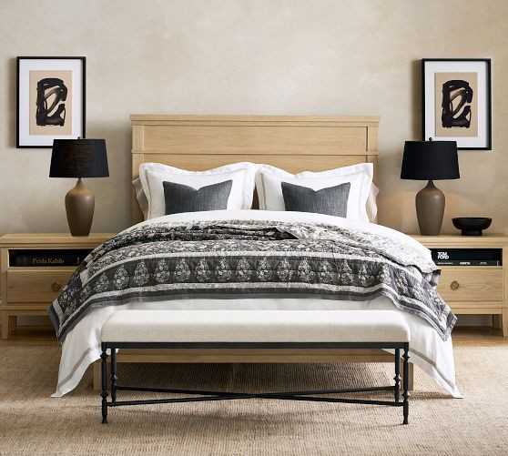 Estelle Upholstered Bench (54") | Pottery Barn (US)