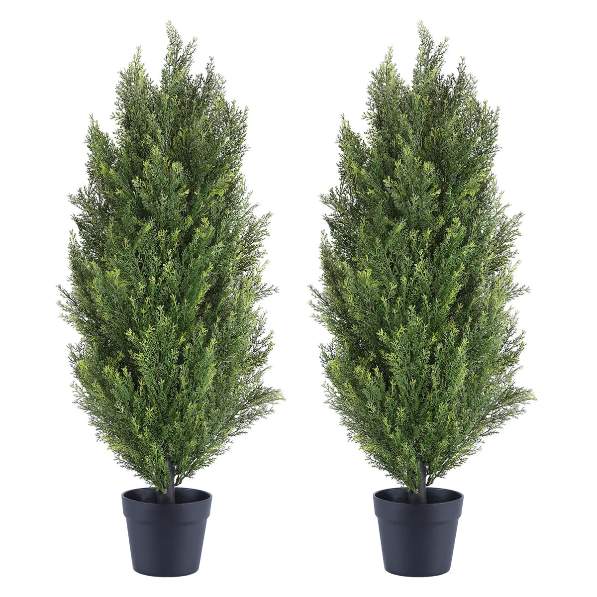 Primrue Topiarr Trees Faux Cedar Tree Topiary in Pot & Reviews | Wayfair | Wayfair North America