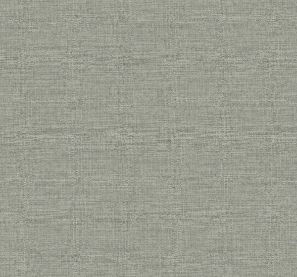 Terrene Moss Faux Linen Wallpaper | York Wallcoverings