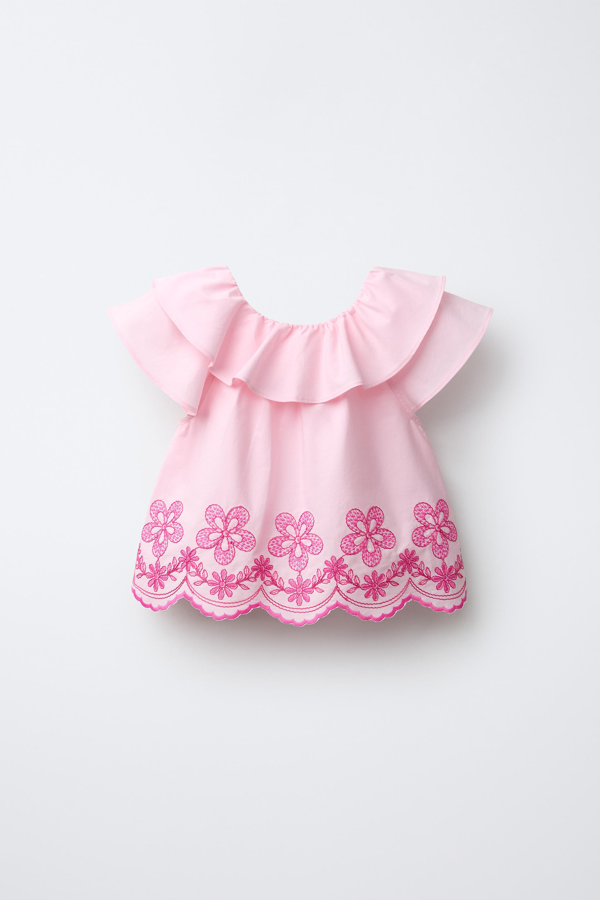 EMBROIDERED FLORAL SHIRT | Zara US