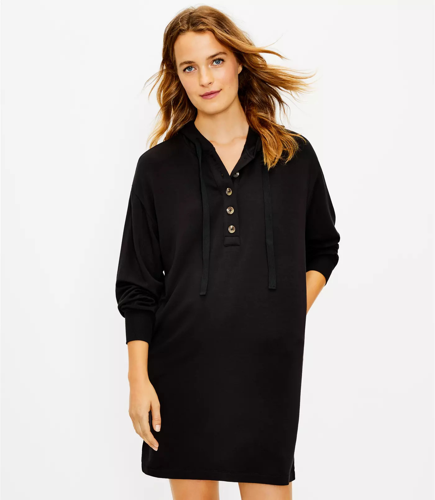Lou & Grey Signaturesoft Hoodie Dress | LOFT | LOFT