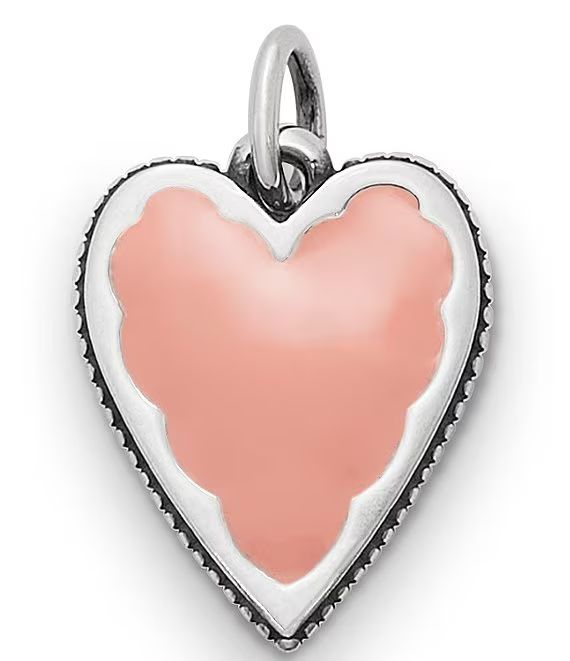 James AveryEnamel Pink Heart Charm | Dillards