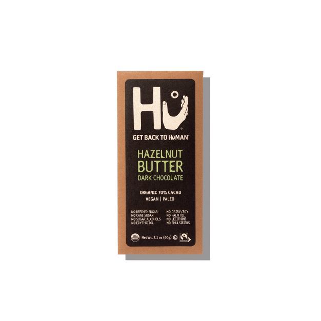 Hu Hazelnut Butter Dark Chocolate - 2.1oz | Target