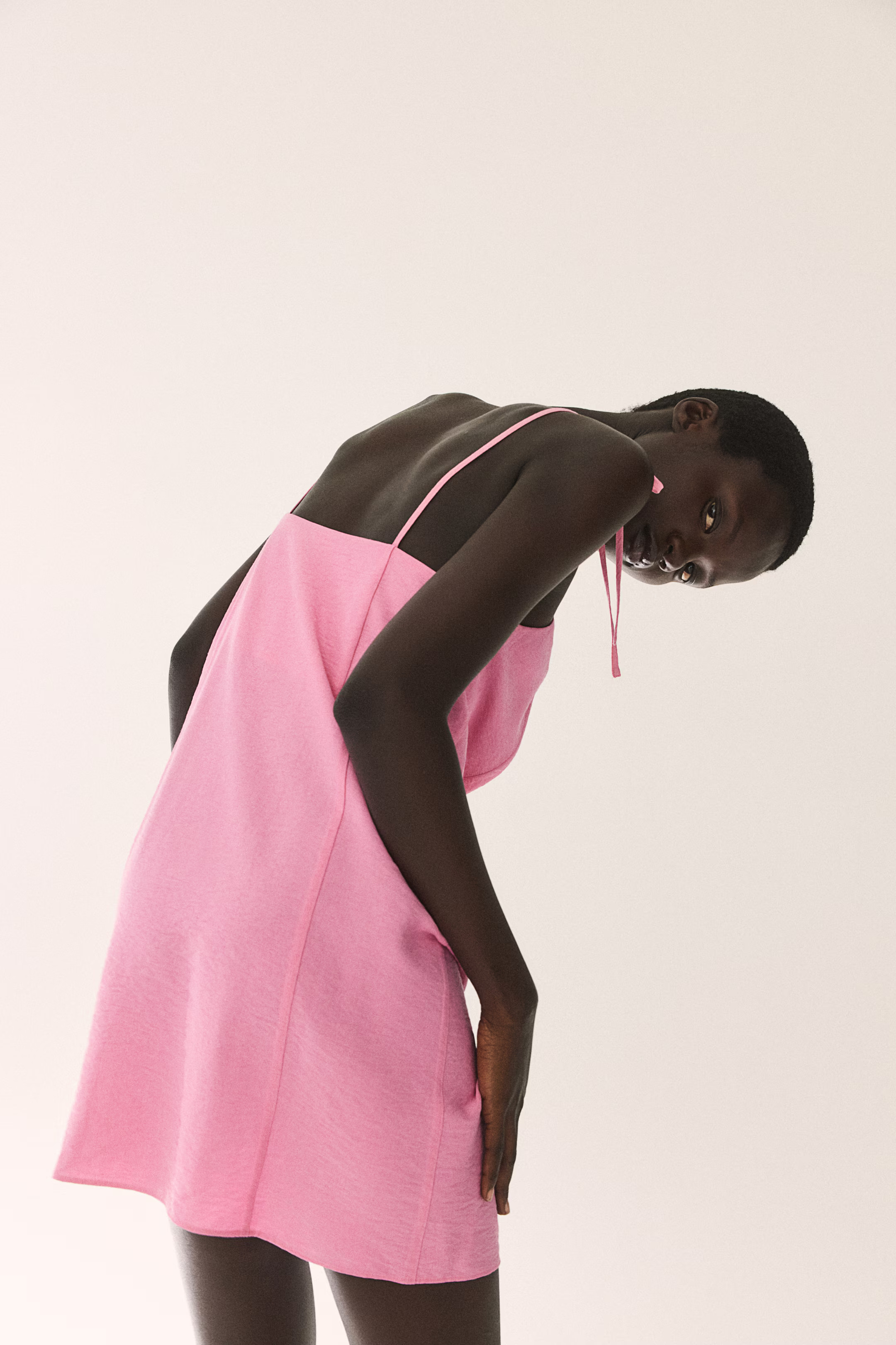 Dress with Tie Shoulder Straps | H&M (US + CA)