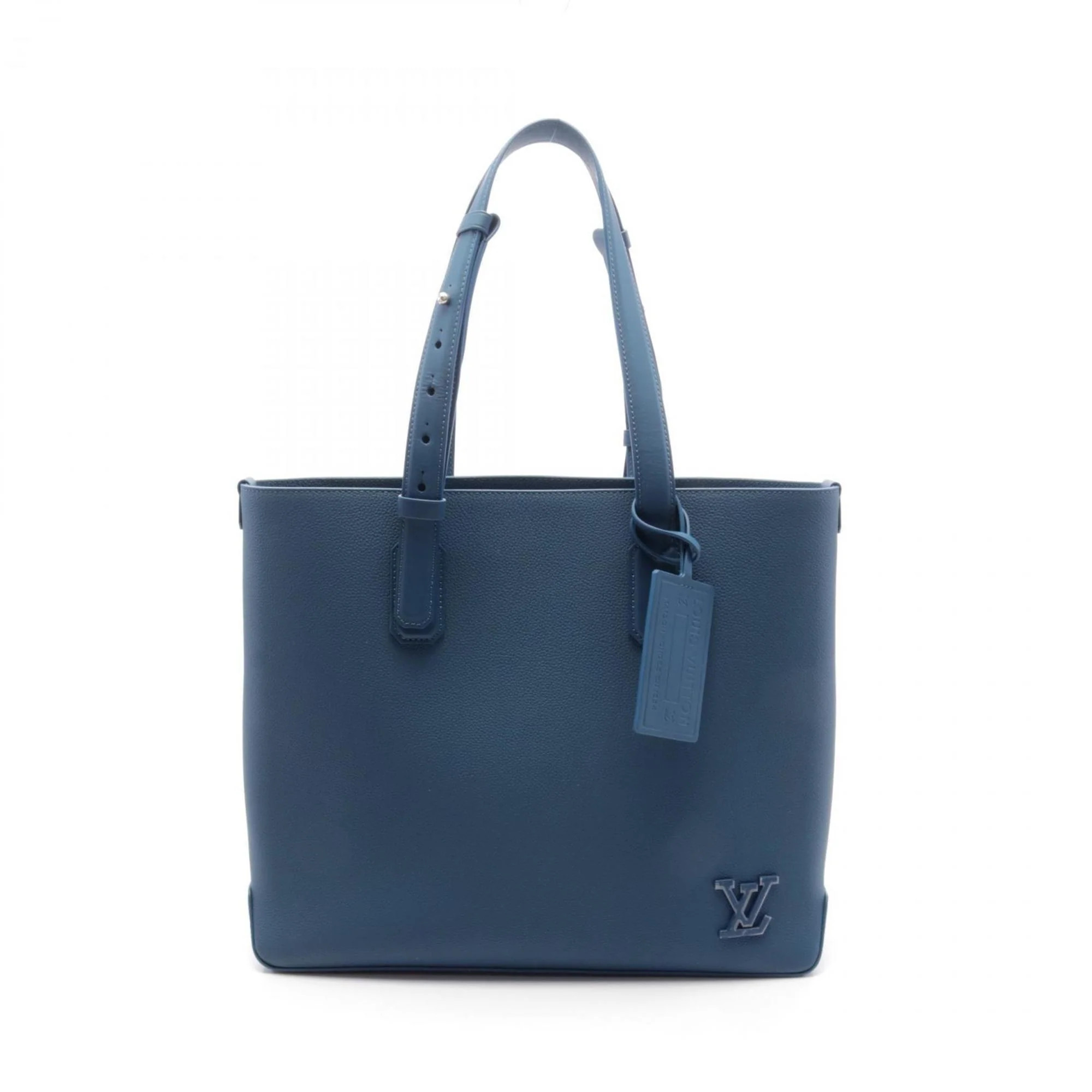 Louis Vuitton Leather Tote Bag (Pre-Owned) | Shop Simon