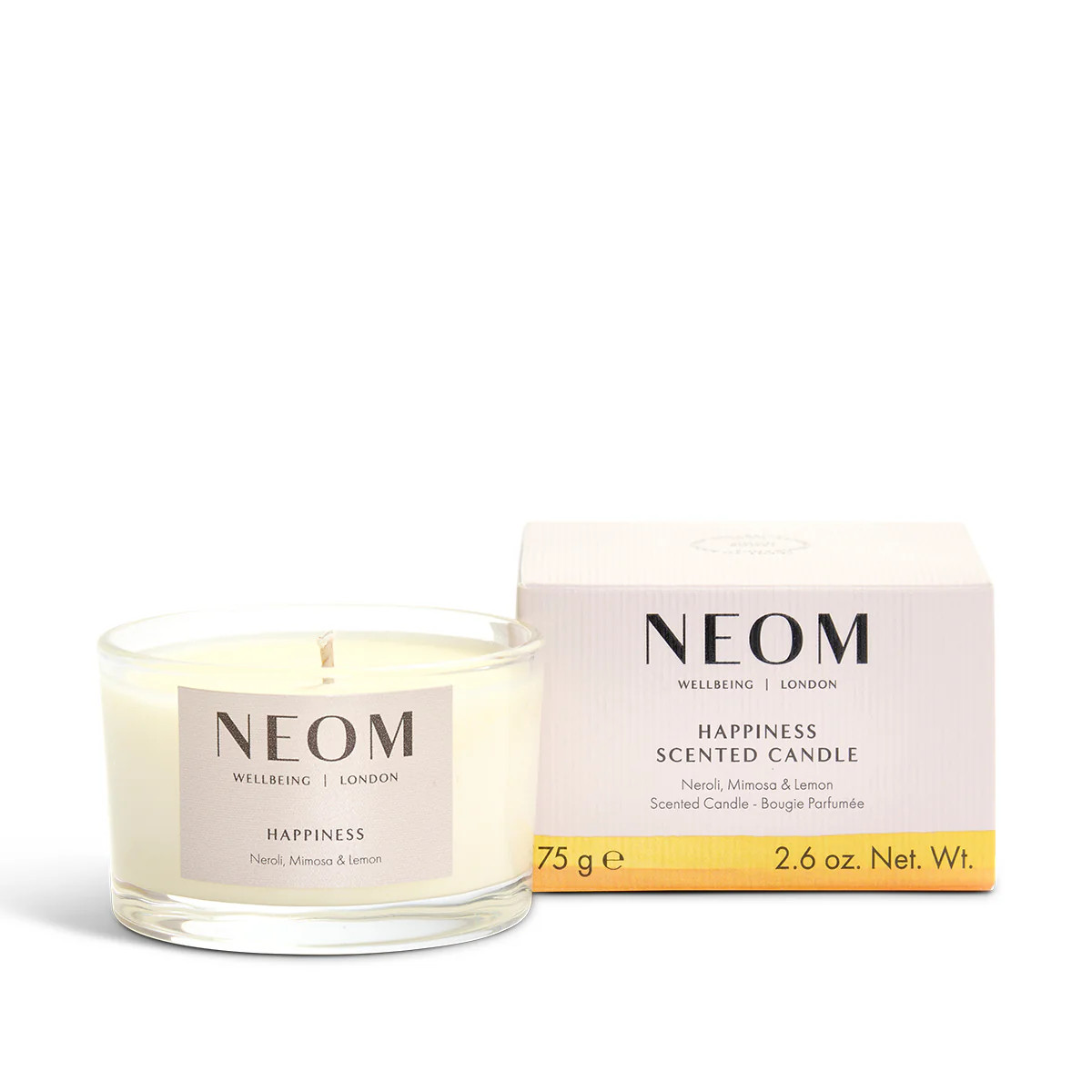 Happiness Scented Candle (Travel) | NEOM Organics