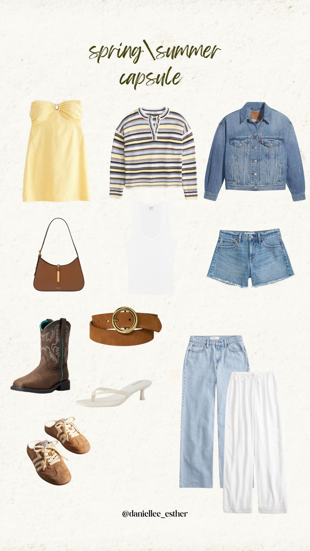 Spring summer capsule wardrobe 

#LTKSeasonal #LTKootd #LTKgrwm