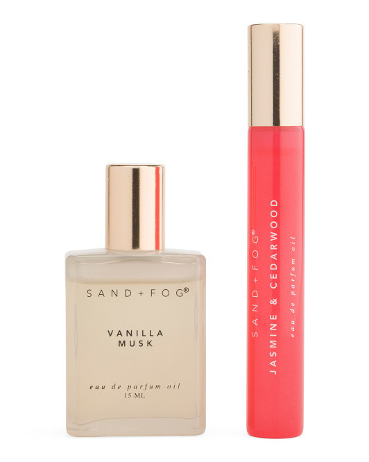 2pk Assorted Holiday Eau De Parfum Oil Roller Boxed Set | TJ Maxx