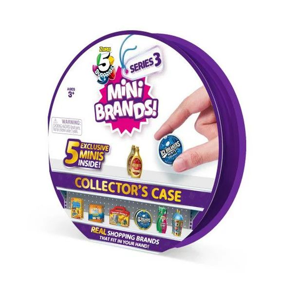 5 Surprise Mini Brands Series 3 Collector's Case Store & Display 30 Minis with 5 Exclusive Minis ... | Walmart (US)