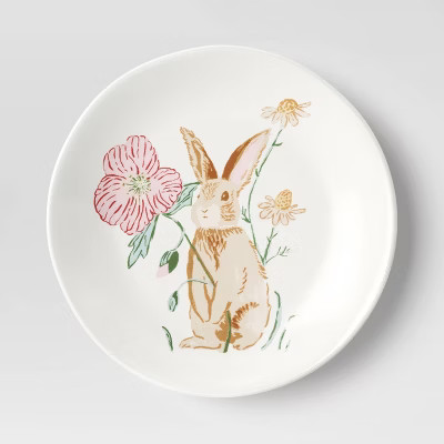 8" Stoneware Bunny Salad Plate - Threshold™ | Target
