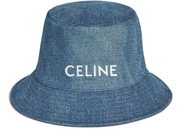 Celine bucket hat in dark union wash denim | 24S (APAC/EU)