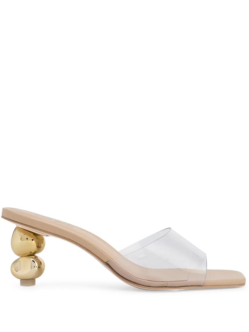 Cult Gaia Gigi stacked-heel Sandals - Farfetch | Farfetch Global