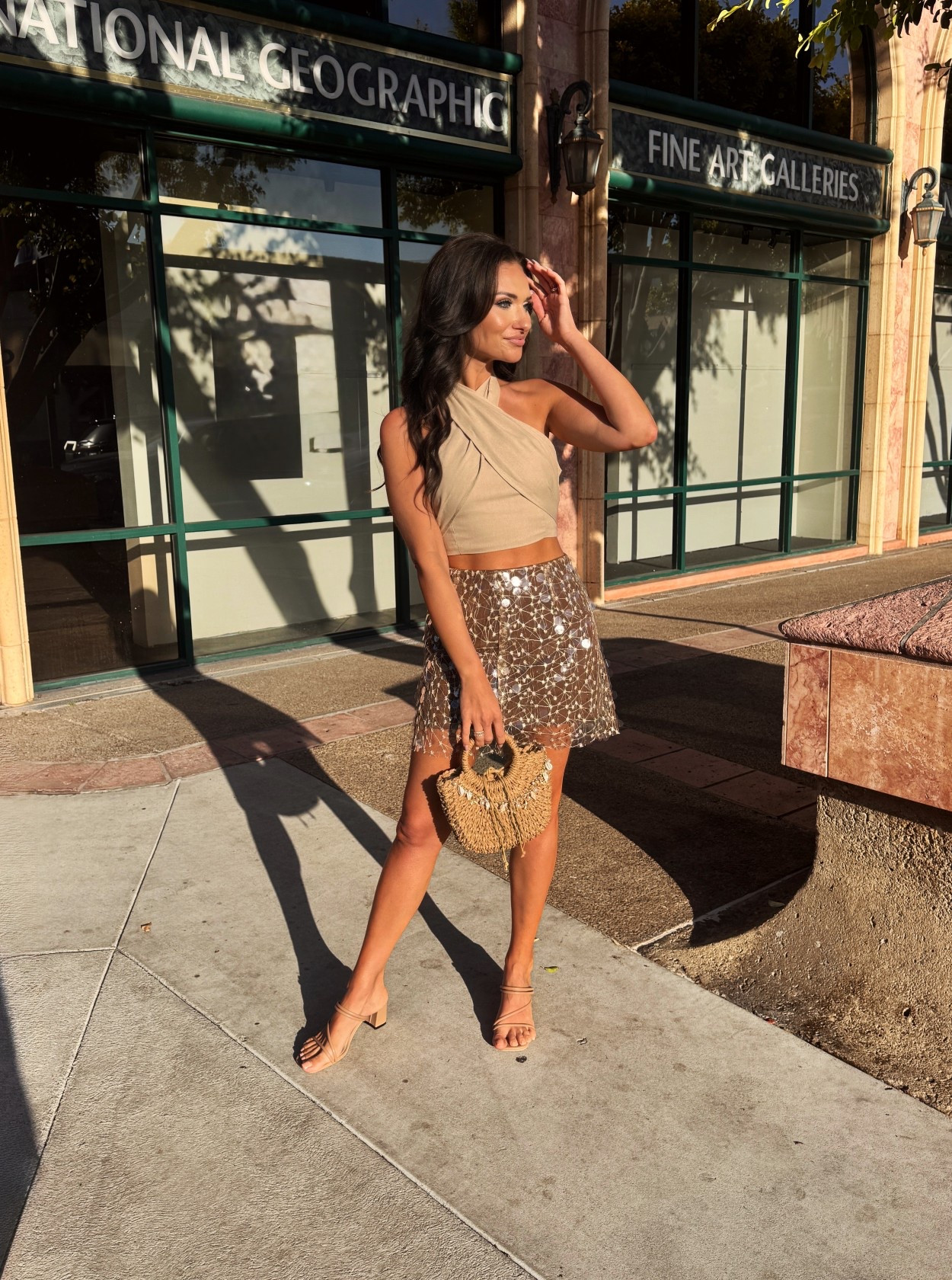 Having a neutrals moment 🤎 This top can be tied multiple ways and comes in a few colors. My skirt is so fun, under $15 and comes in a few colors too! Also adding my bag and shoes here - both under $20 and come in a few colors! 

Neutral ootd
Sequin skirt
Birthday outfit
Travel style 

#LTKootd #LTKTravel #LTKSeasonal 

#LTKTravel #LTKFestival #LTKSaleAlert

#LTKSaleAlert #LTKSeasonal #LTKootd