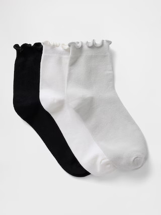 Quarter Crew Socks (3-Pack) | Gap Factory