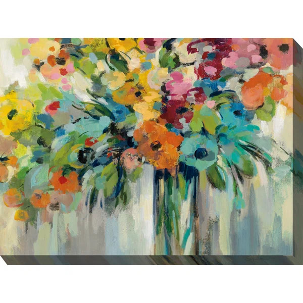Damishia Charisma  Outdoor Wall Canvas Art | Wayfair North America