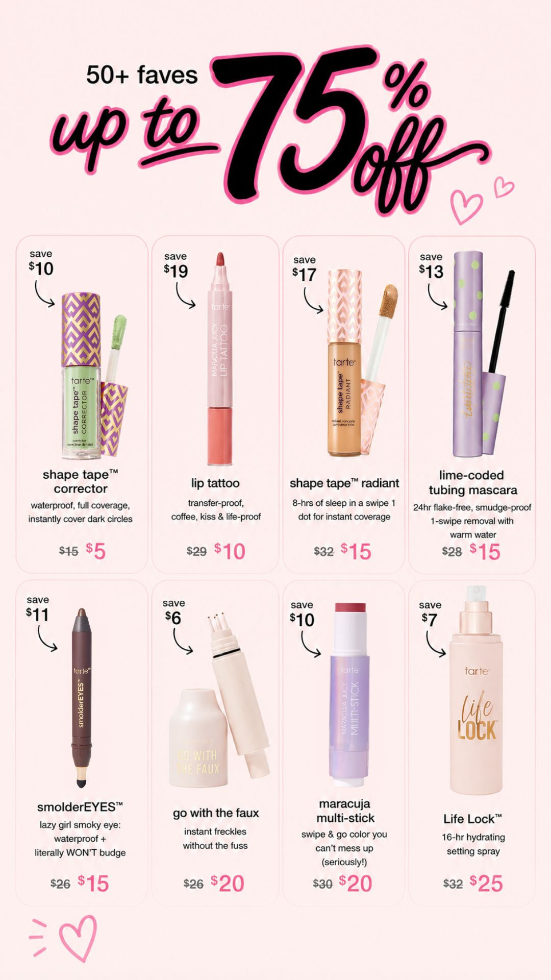 So many good products on sale at Tarte!!💜

Shop the sale 7/20-7/24!!

makeup | tarte cosmetics | concealer | tubing mascara 

 #LTKgrwm #LTKSaleAlert #LTKBeauty
