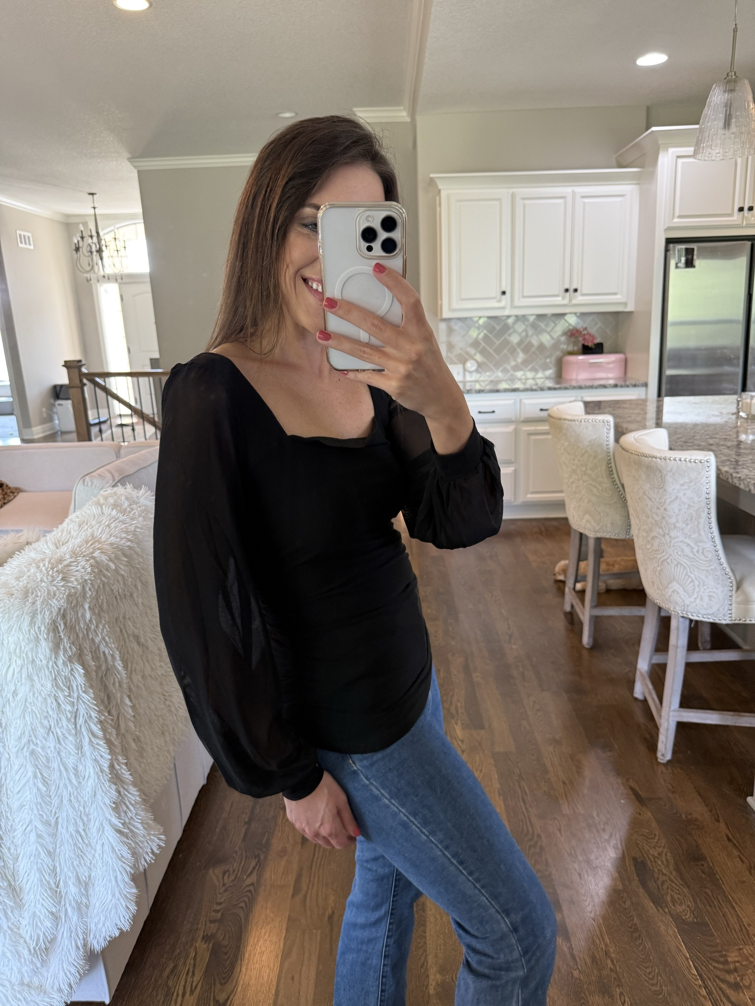 Styling a classic black top from Amazon – proof that basics are never boring. 🖤 #AmazonFinds #ClosetStaple 

#LTKWorkwear #LTKStyleTip #LTKFindsUnder50