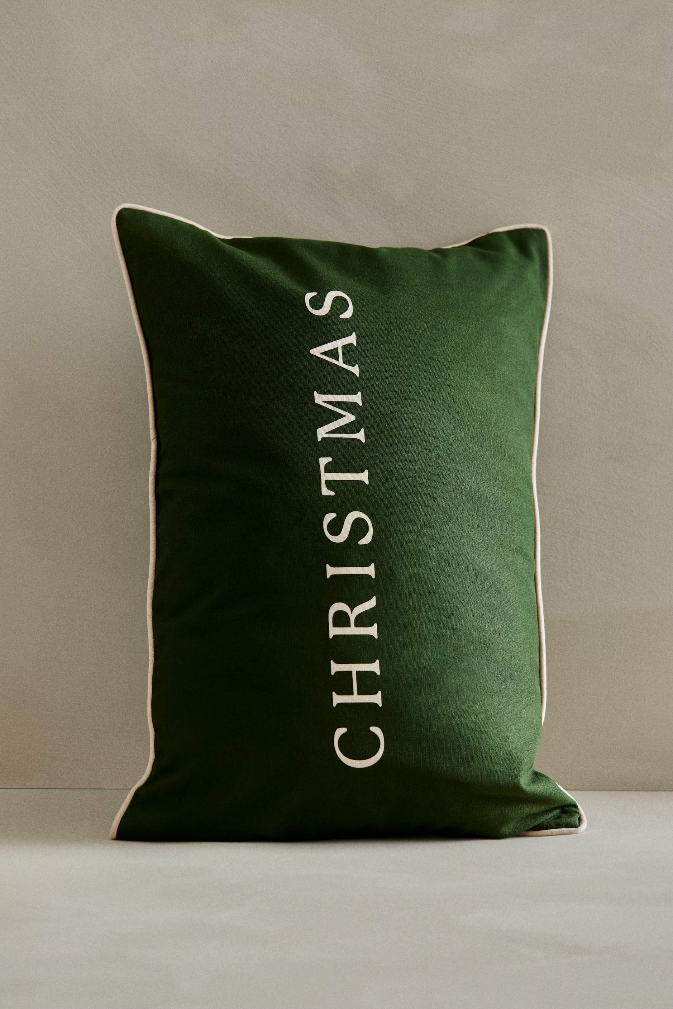 Printed Canvas Cushion Cover | H&M (US + CA)