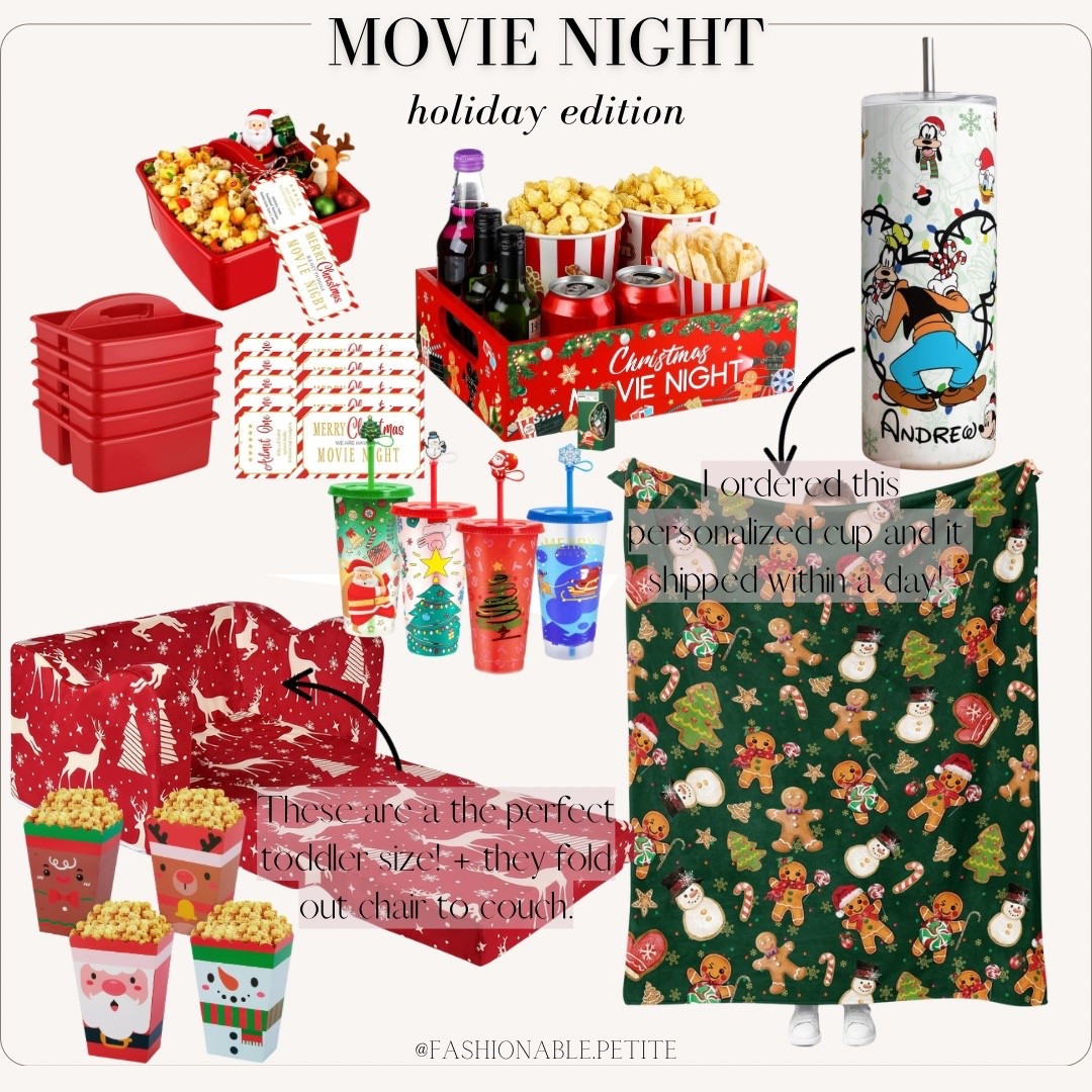 Holiday movie night favorites! This makes an extra gift for a kid or toddler! 

Movie night, Christmas, holiday tradition, kids gift, gift idea, Amazon 

#LTKHoliday #LTKKids #LTKFindsUnder50