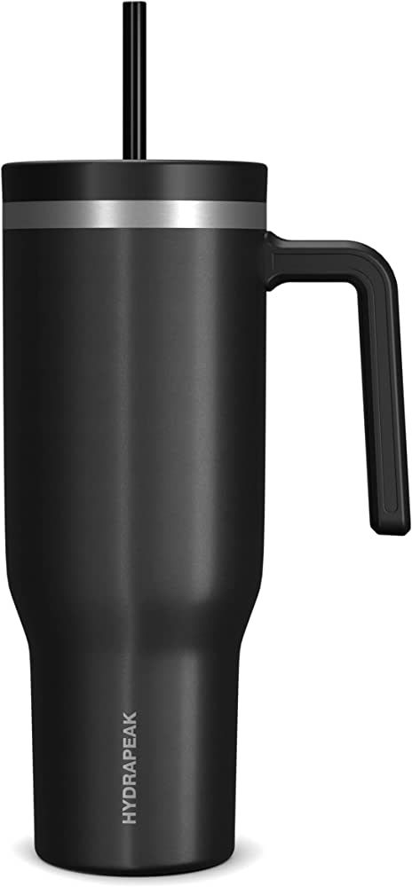 Hydrapeak Voyager 40 oz Tumbler With Handle and Straw Lid | Stainless Steel Insulated Tumblers | ... | Amazon (US)