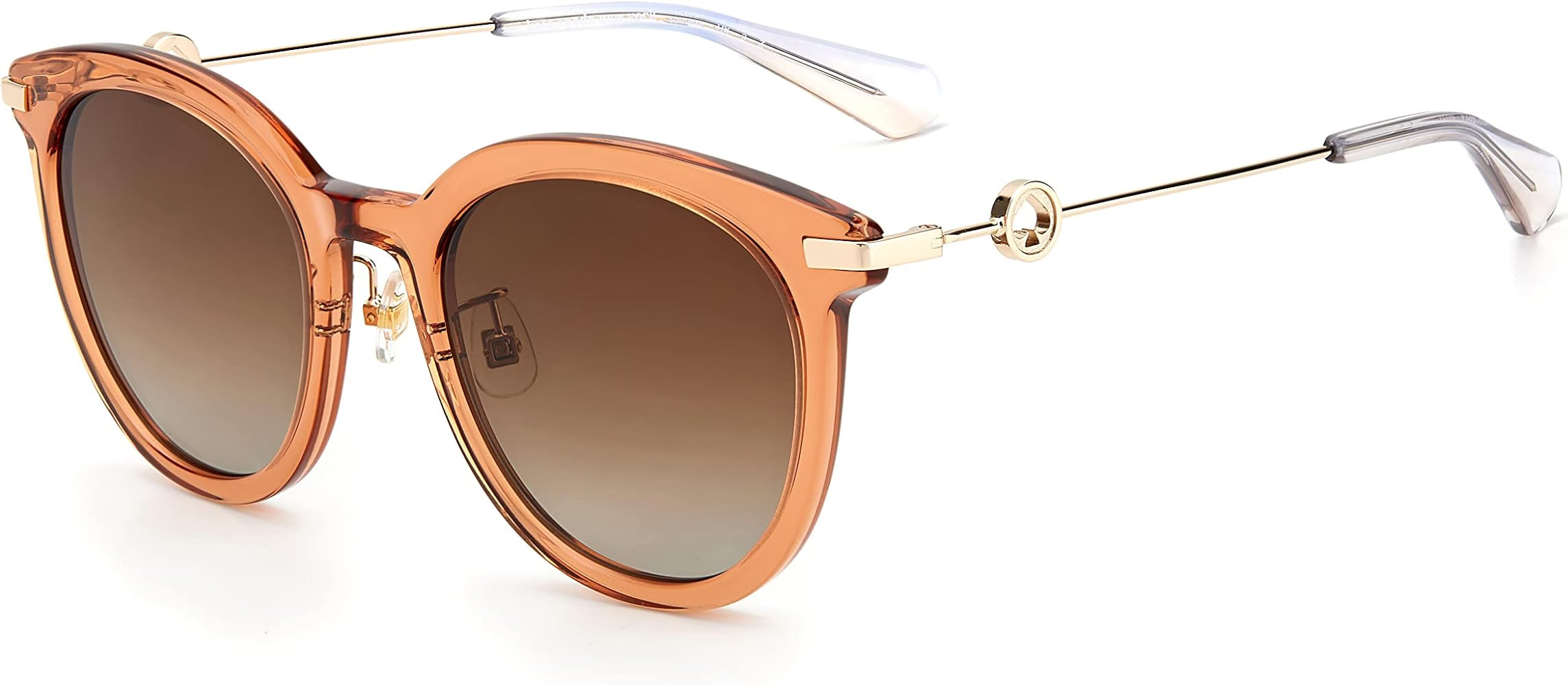 Kate Spade New York Women's Keesey/G/S Oval Sunglasses | Amazon (US)