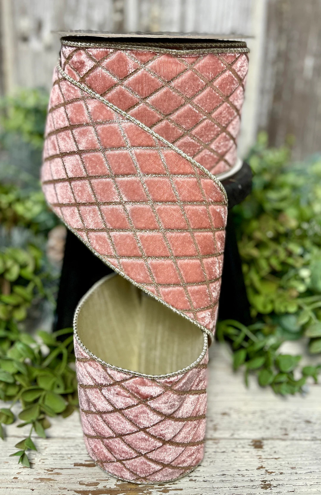 Ribbon, 10 YD ROLL, Ribbon for Wreaths, Farrisilk Ribbon, 4" Ribbon, Luxury Ribbon, Velvet Ribbon... | Etsy (US)