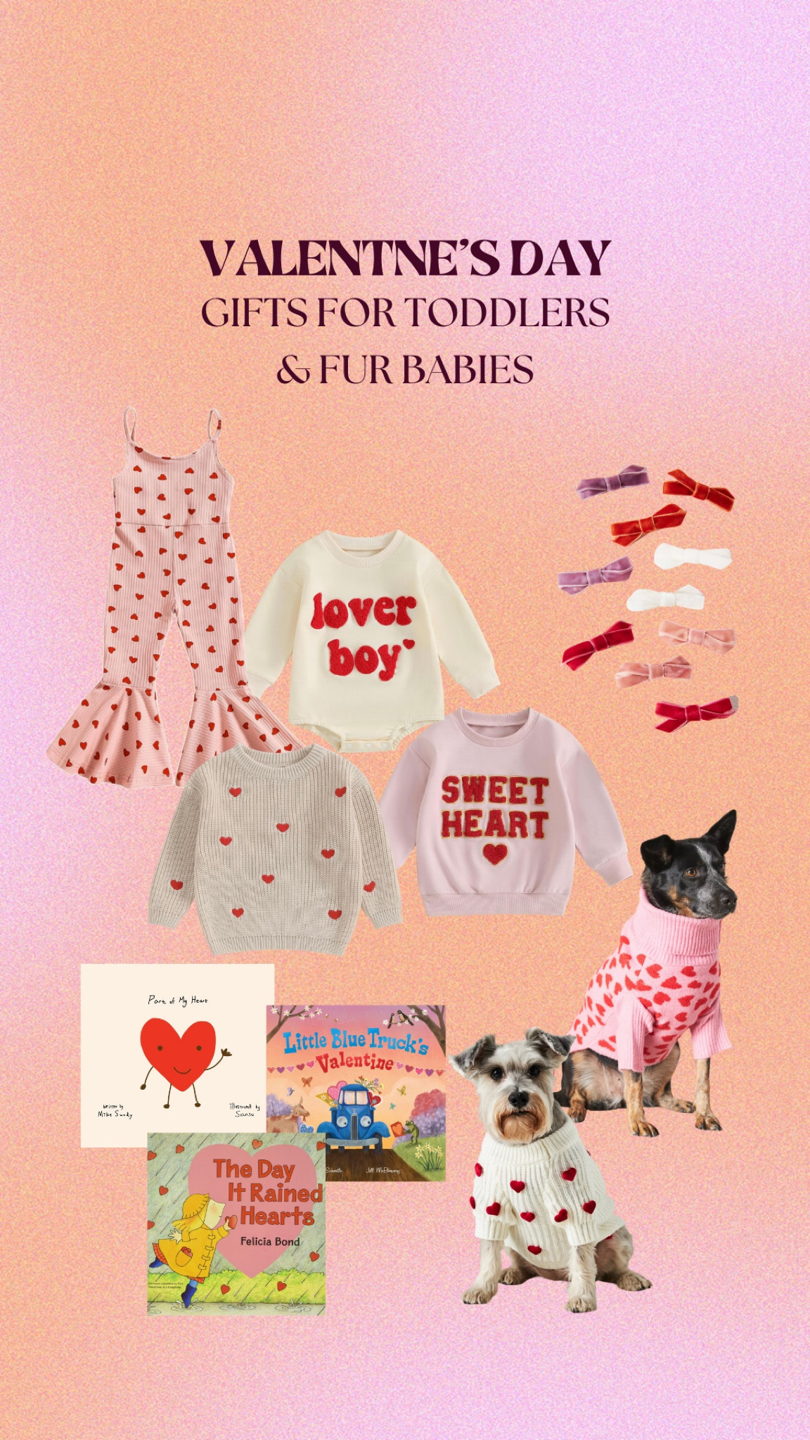 Valentine’s Day gift basket ideas for toddlers and fur babies💕🎀🐶✨

#LTKGiftGuide #LTKkids