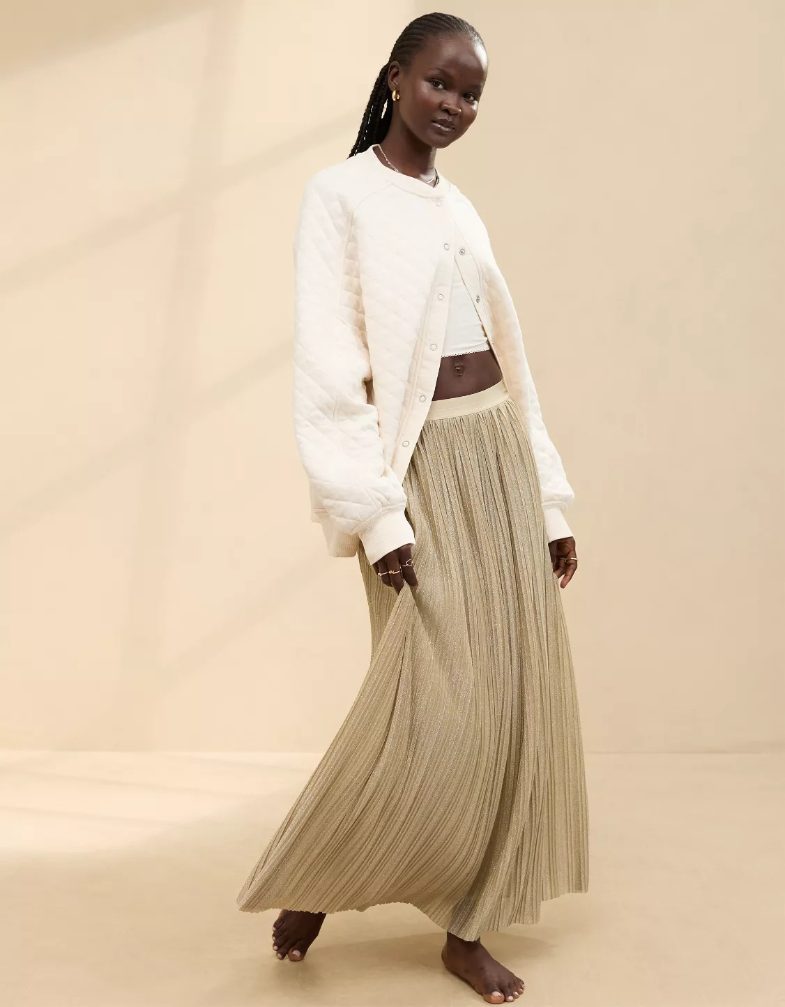 Aerie Balletcore Maxi Skirt | American Eagle Outfitters (US & CA)