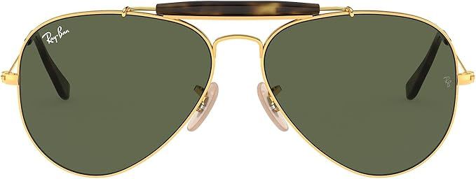 Ray-Ban Rb3029 Outdoorsman Ii Aviator Sunglasses | Amazon (US)