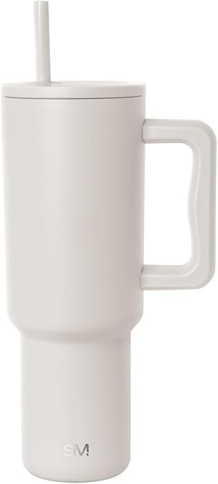 Simple Modern 40 oz Trek Tumbler with Handle and Straw Lid | Cup Holder Friendly Insulated Stainl... | Amazon (US)
