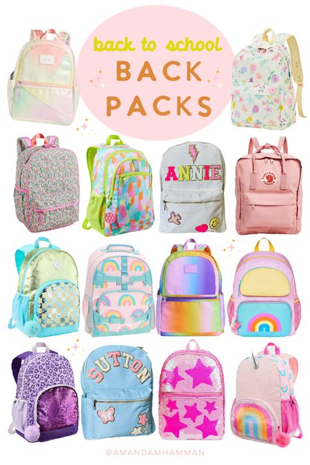 Back to school backpacks #backpack #school #backtoschool 

#LTKSeasonal #LTKfamily #LTKkids