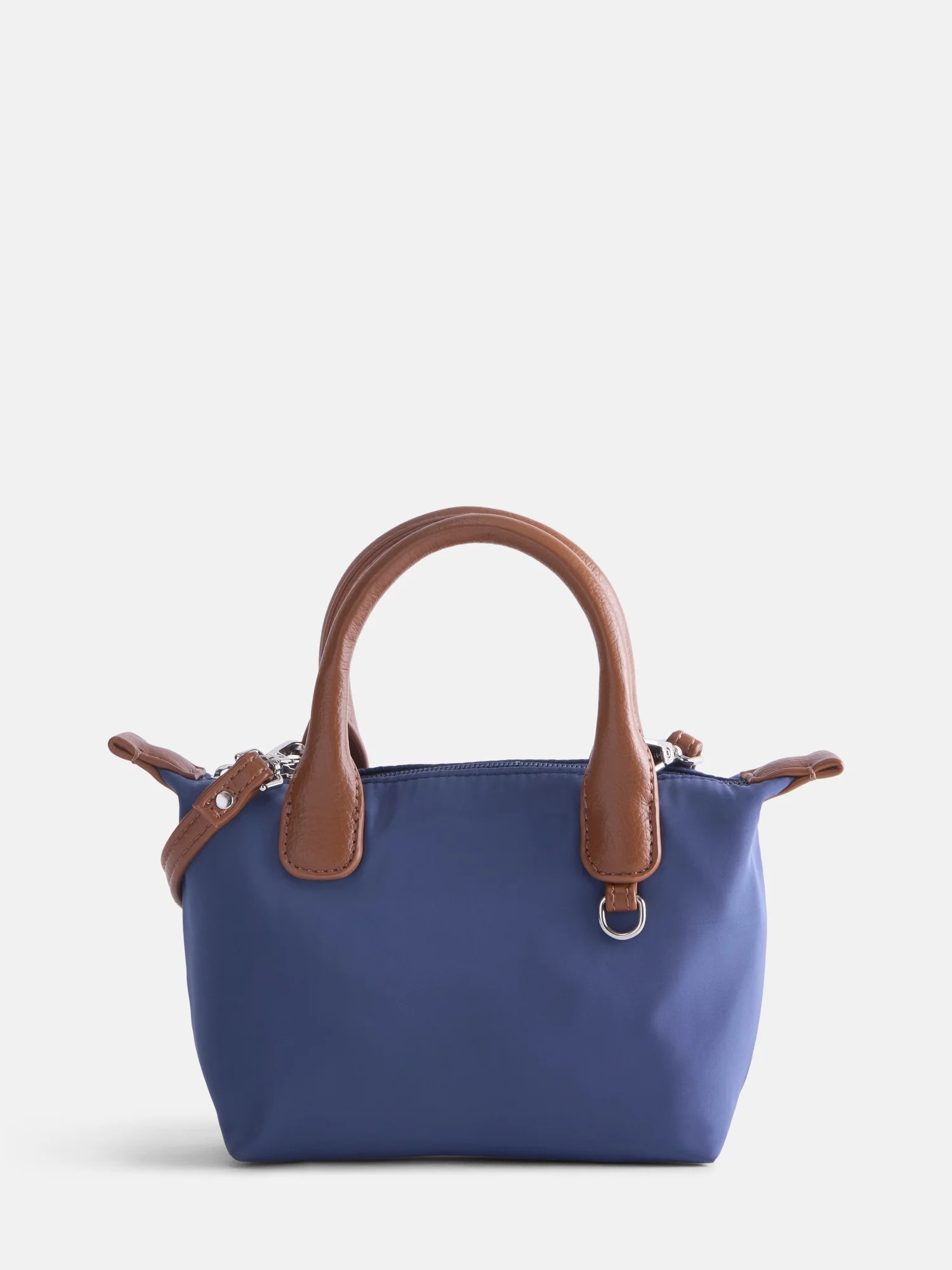 No Boundaries Women's Mini Tote Crossbody Bag, Navy | Walmart (US)