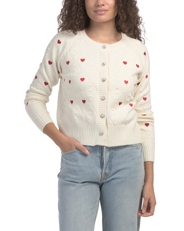 Heart Cardigan | TJ Maxx