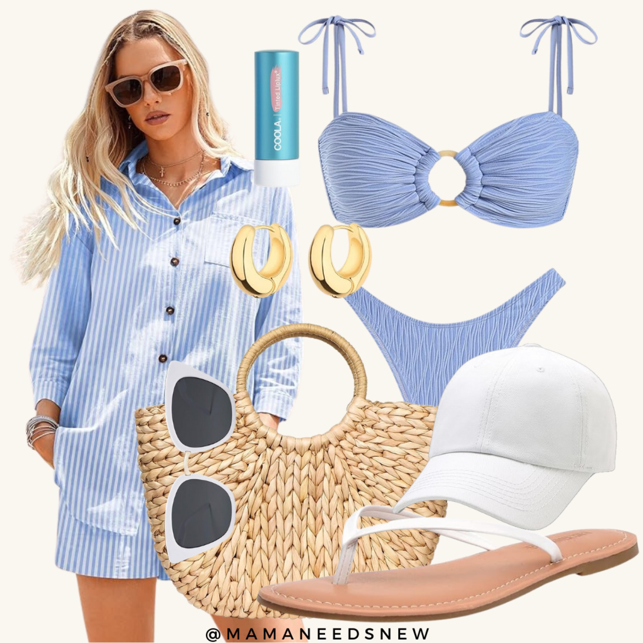 A swim look from Amazon featuring this comfy set as a cover up to take you from beach to brunch 🩵

#LTKSeasonal #LTKSaleAlert #LTKSwim