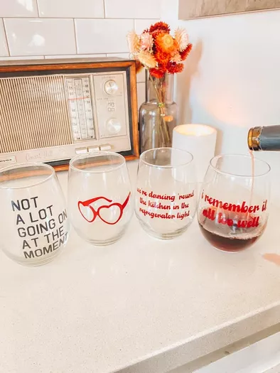 Taylor Swift Drinking Glasses