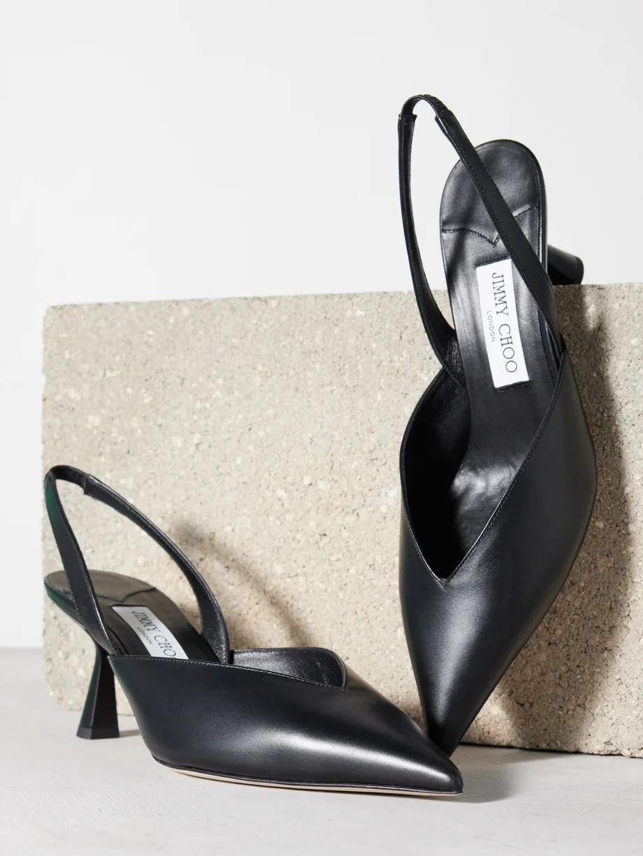 Maryanne 65 leather slingback pumps | Jimmy Choo | Matches (UK)