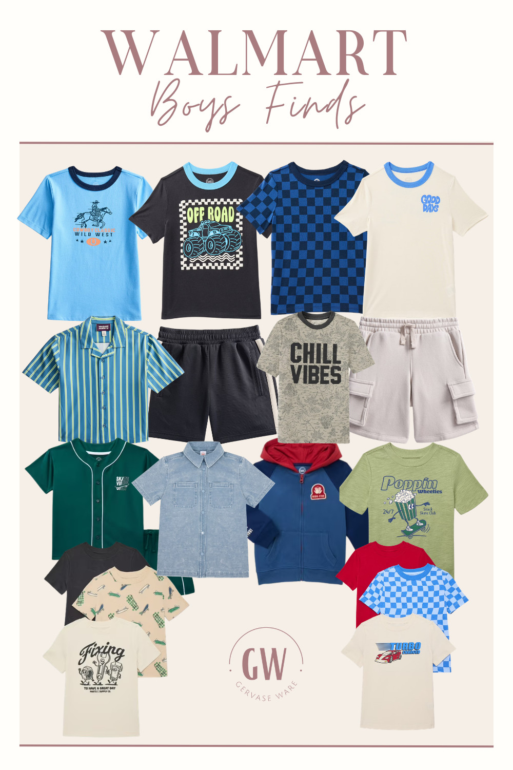 Walmart boys’ finds we’re loving right now 👕
Cool, comfy pieces perfect for everyday adventures.

#WalmartFinds #BoysStyle  

 #LTKootd #LTKmomlife #LTKKids