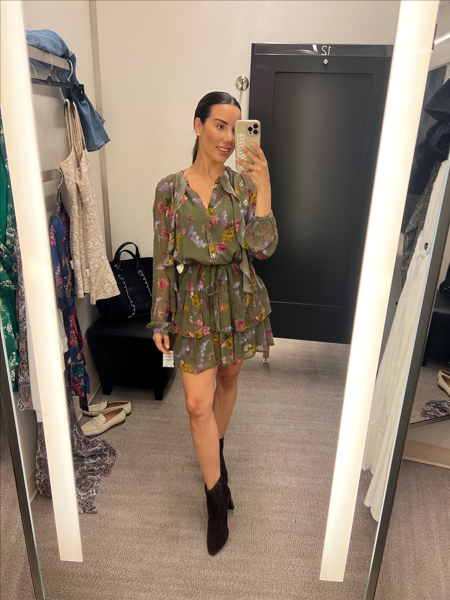 NSALE floral dress & booties 

#LTKstyletip #LTKxNSale #LTKshoecrush