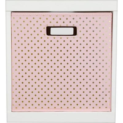 Polka Dots KD Toy Storage Bin Pink - Pillowfort™ | Target